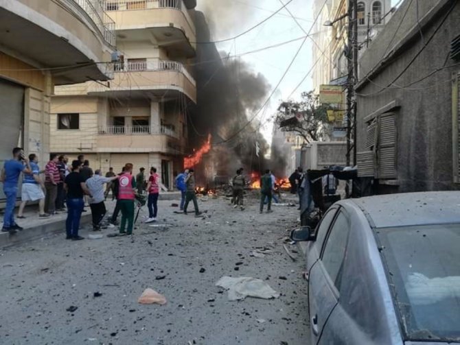Suriye’nin Haseke Kentinde Patlama
