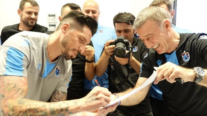 Trabzonspor Başkanı Ahmet Ağaoğlu’na Futbolculardan Sürpriz