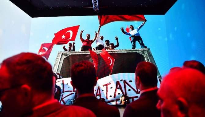 Taksim’de "15 Temmuz Milli Birlik Destanı" Sergisi Açıldı