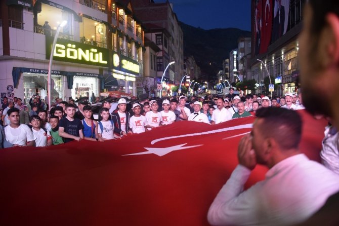 Gümüşhane’de 15 Temmuz Demokrasi Ve Milli Birlik Günü Etkinlikleri