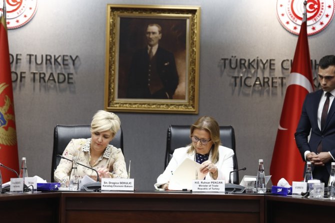 Türkiye - Karadağ Revize Sta Protokolü İmzalandı