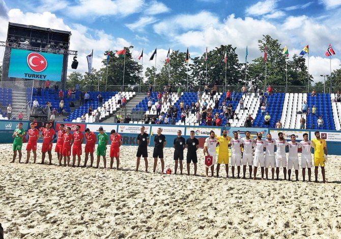 Plaj Futbolu Milli Takımı İsviçre’ye 4-2 Mağlup Oldu