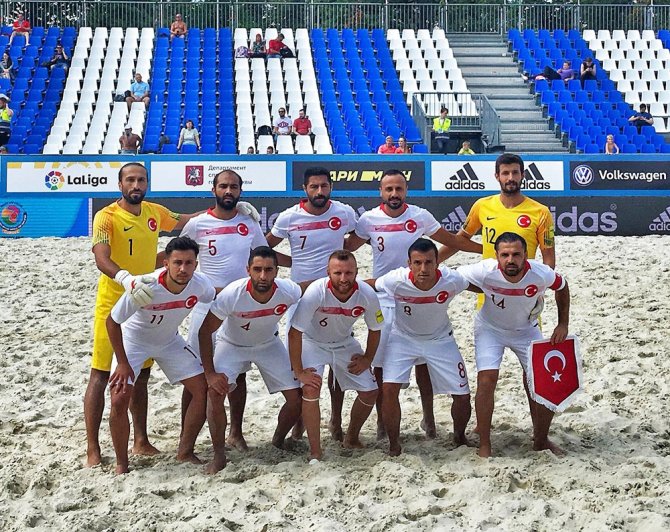 Plaj Futbolu Milli Takımı İsviçre’ye 4-2 Mağlup Oldu