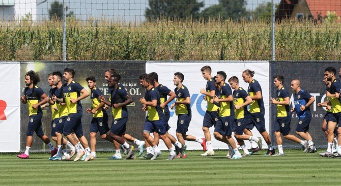 Fenerbahçe, Günün İlk Çalışmasını Tamamladı