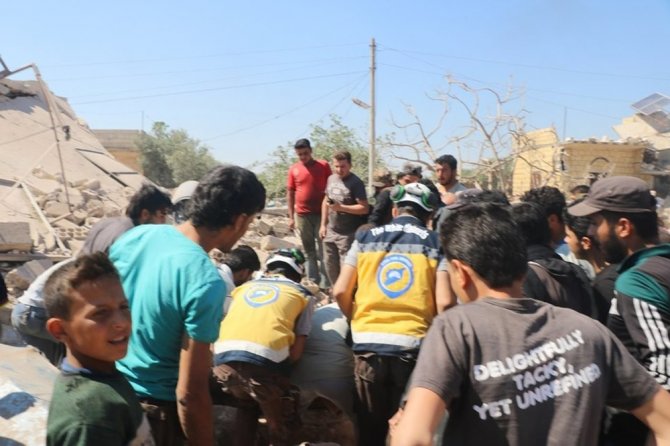 İdlib Ve Halep’e Hava Saldırısı: 9 Ölü, 17 Yaralı