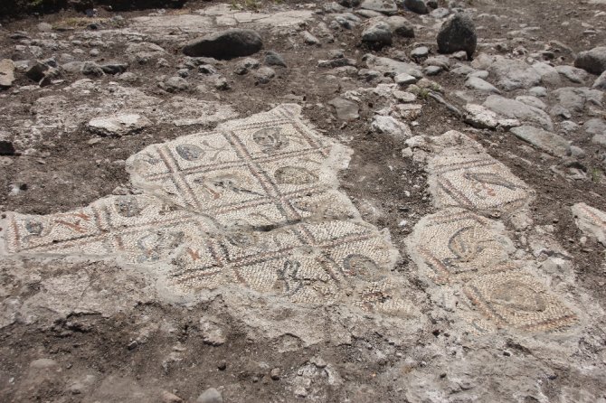 Antakya Hipodromunda Mozaik Parçası Bulundu