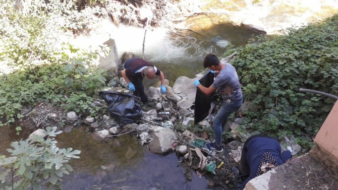 Artvinli Köylü Kadınlardan Örnek Alınacak Çöp Temizliği