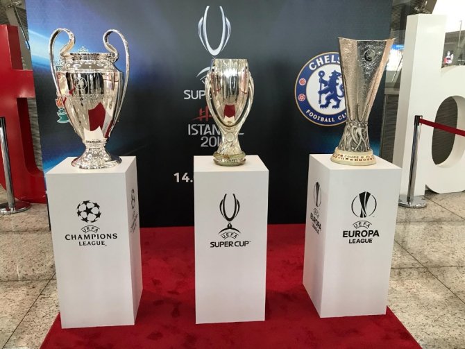 Süper Kupa, İstanbul Havalimanı’na Getirildi