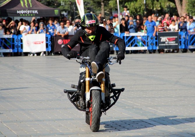 Sultanahmet Meydanı’nda Motosiklet Şov