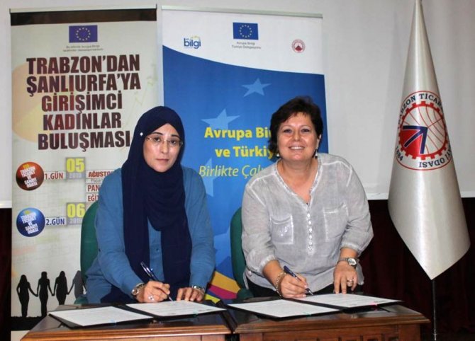 Trabzon Ve Şanlıurfalı Girişimci Kadınlardan ‘Kardeşlik Protokolü’