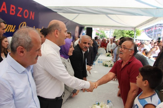 Bakanlar Soylu Ve Turhan, Trabzon’da Bayramlaşma Törenine Katıldı