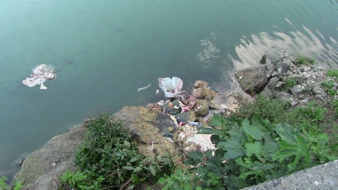 Baraj Gölü Bayram Çöpleri Ve Hayvan Atıklarıyla Doldu