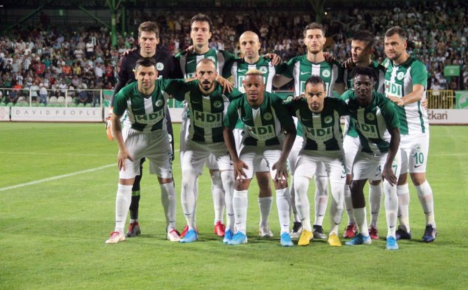 Spor Toto 1. Lig: Giresunspor: 1 - Menemenspor: 0 (İlk Yarı)