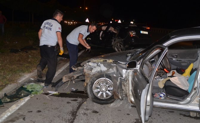 Samsun’da Kaza: 1 Ölü, 5 Yaralı