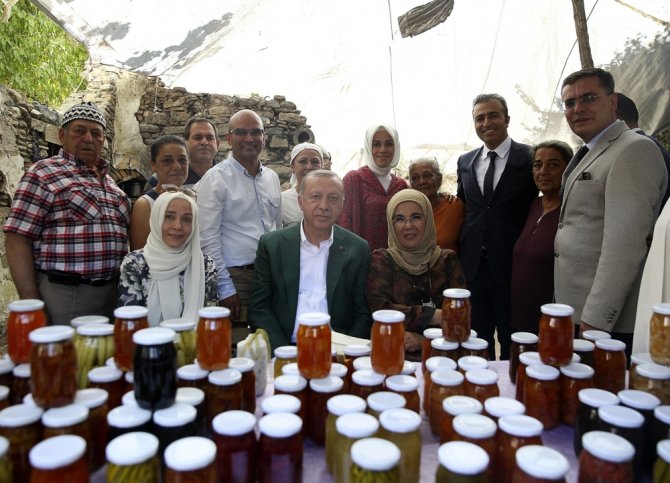 Cumhurbaşkanı Erdoğan, Antik Kenti Ziyaret Etti