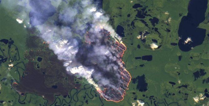 Nasa, Amazon Yangınlarını Uzaydan Görüntüledi