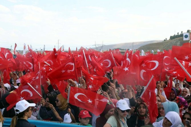 Cumhurbaşkanı Erdoğan:"bizi Bölmeye Çalışanlara Fırsat Vermeyeceğiz"