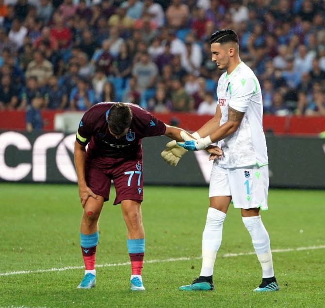 Uefa Avrupa Ligi: Trabzonspor: 0 - Aek: 2 (İlk Yarı)