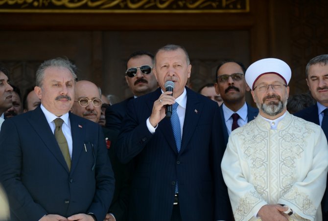 Cumhurbaşkanı Erdoğan, Abdülhakim Sancak Camii’nin Açılışına Katıldı