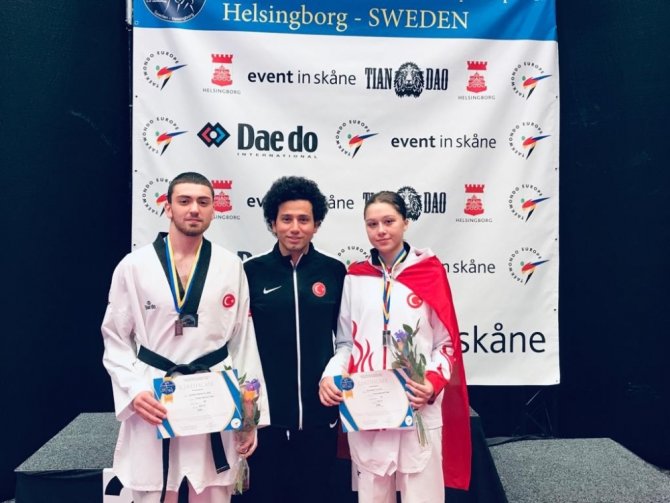Millilerden Avrupa Ümitler Taekwondo Şampiyonası’nda 2 Madalya