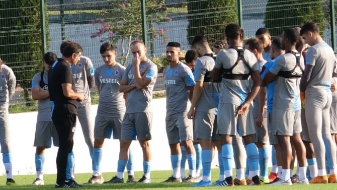 Trabzonspor’da Tatsız Antrenman