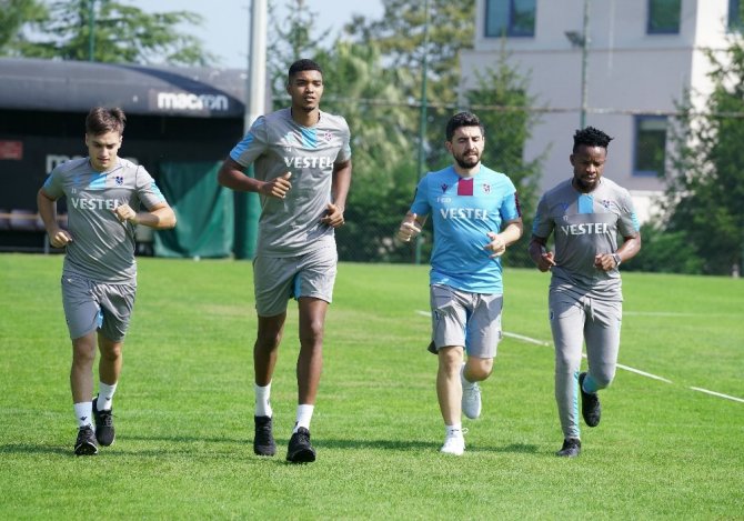 Trabzonspor, Beşiktaş Maçının Hazırlıklarını Sürdürdü