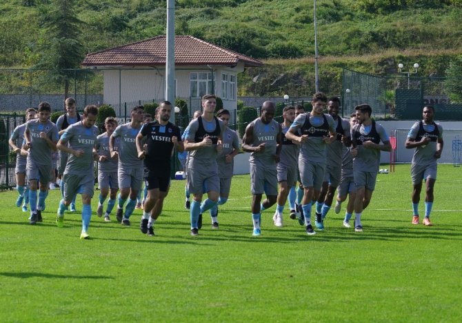 Trabzonspor, Beşiktaş Maçının Hazırlıklarını Sürdürdü