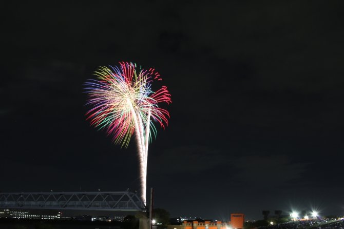 Tokyo’da Havai Fişek Festivalinden Renkli Görüntüler