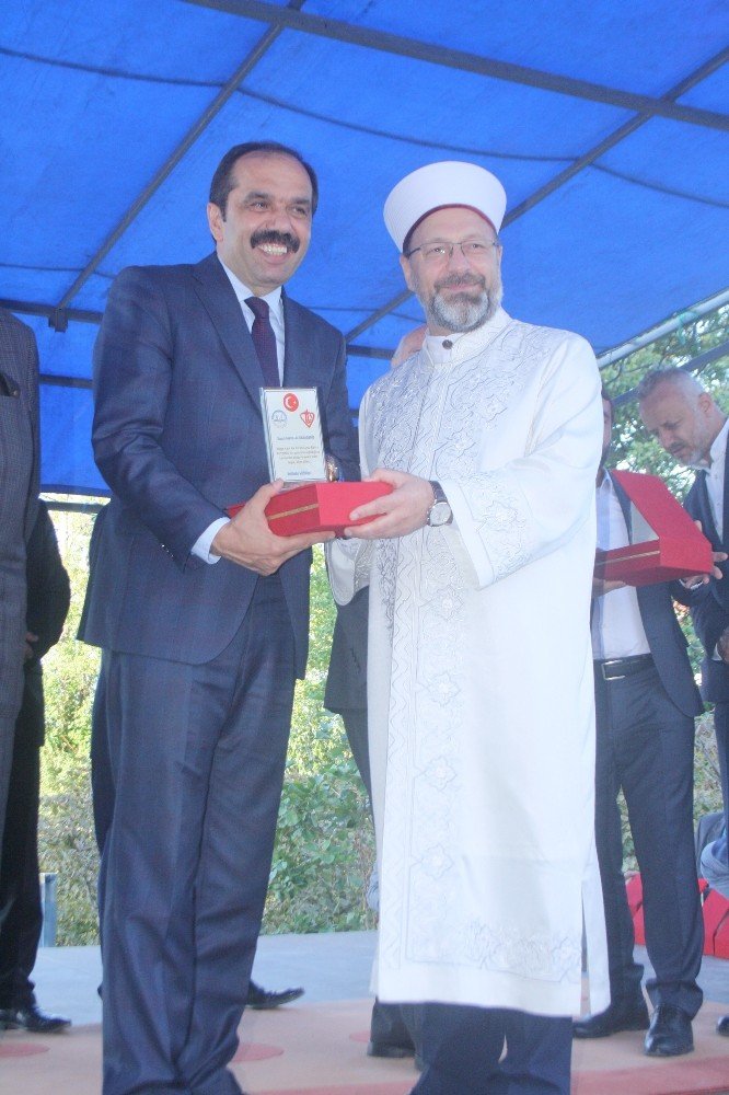 Diyanet İşleri Başkanı Erbaş, Vakfıkebir’de Yatılı Kız Kur’an Kursu’nun Açılışına Katıldı