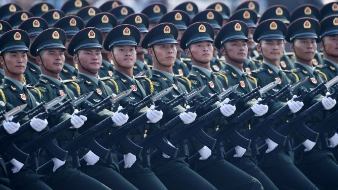 Çin’den Gövde Gösterisi