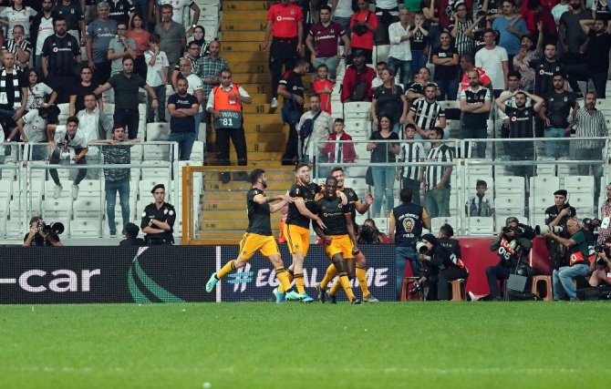 Uefa Avrupa Ligi: Beşiktaş: 0 - Wolverhampton: 1 (Maç Sonucu)