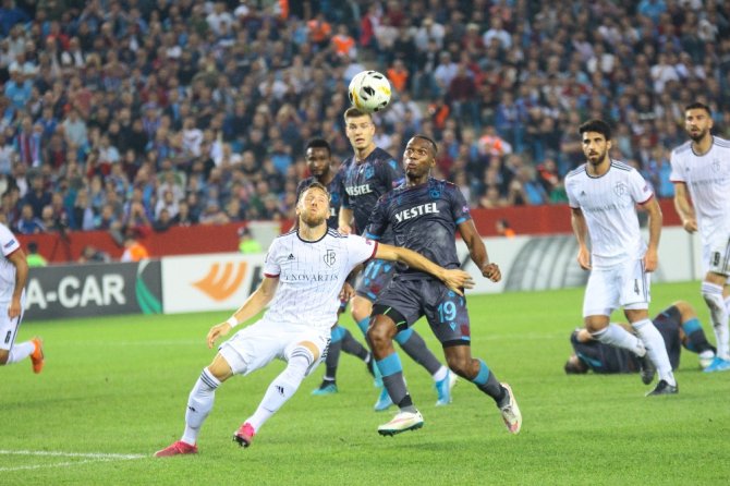 Uefa Avrupa Ligi: Trabzonspor: 2 - Basel: 2 (Maç Sonucu)