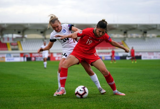 A Milli Kadın Futbol Takımı, Estonya İle 0-0 Berabere Kaldı