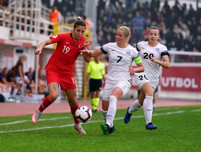 A Milli Kadın Futbol Takımı, Estonya İle 0-0 Berabere Kaldı