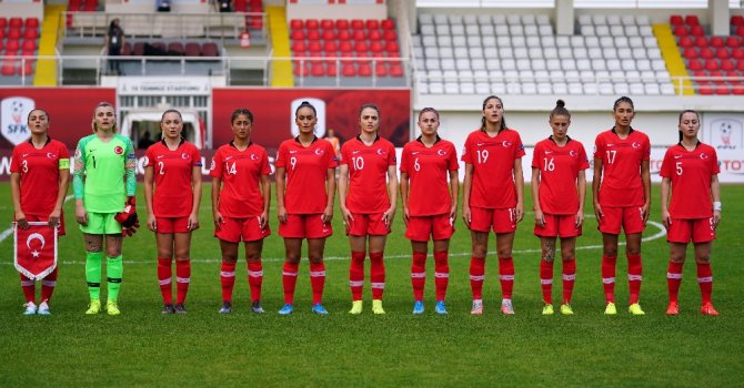 A Milli Kadın Futbol Takımı, Estonya İle 0-0 Berabere Kaldı