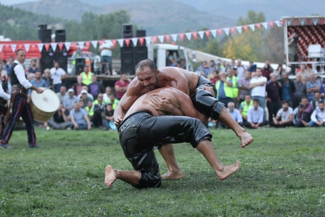 Osmancık Güreşleri Kırkpınar’ı Aratmadı