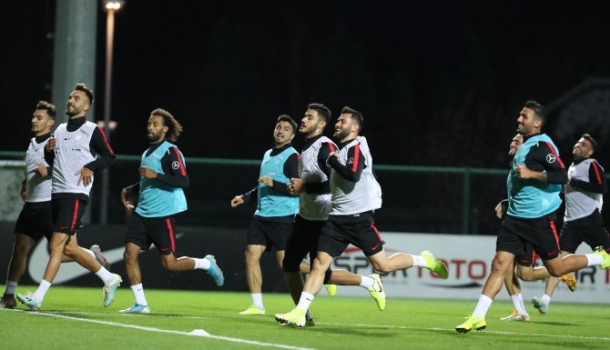 A Milli Takım, Riva’daki İlk Çalışmasını Yaptı