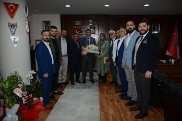 Temel Altunbaş Trabzon İl Emniyet Müdürü Metin Alper’i Ziyaret Etti