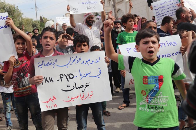 El Bab Halkından Barış Pınarı Harekatı’na Destek