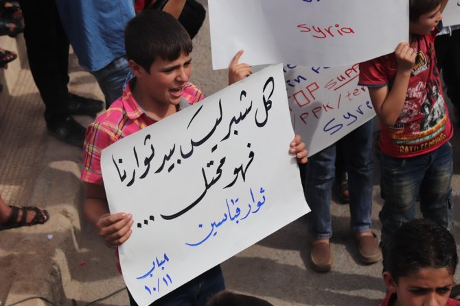 El Bab Halkından Barış Pınarı Harekatı’na Destek