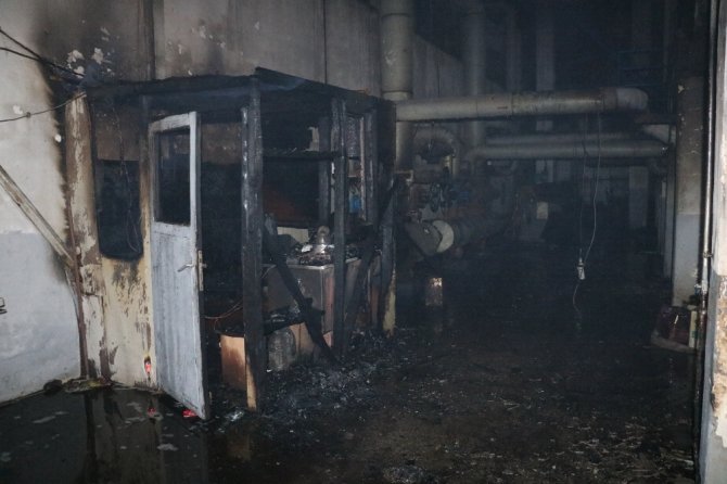 Karabük’te Kereste Fabrikasında Korkutan Yangın