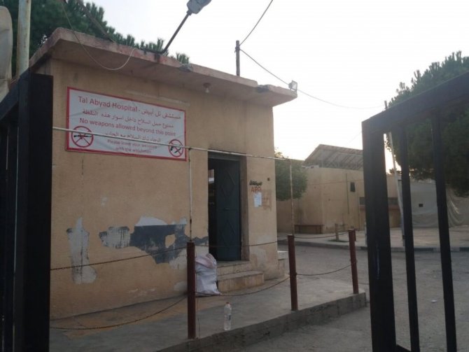 Pkk/ypg Tarafından Tel Abyad Hastanesi’ndeki Malzemeler Yakıldı