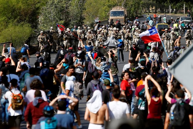 Şili’deki Protestolarda Bilanço Artıyor