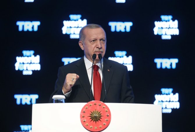 Cumhurbaşkanı Erdoğan’dan Harekatı Gerekçe Göstererek Foruma Katılmayanlara Sert Tepki