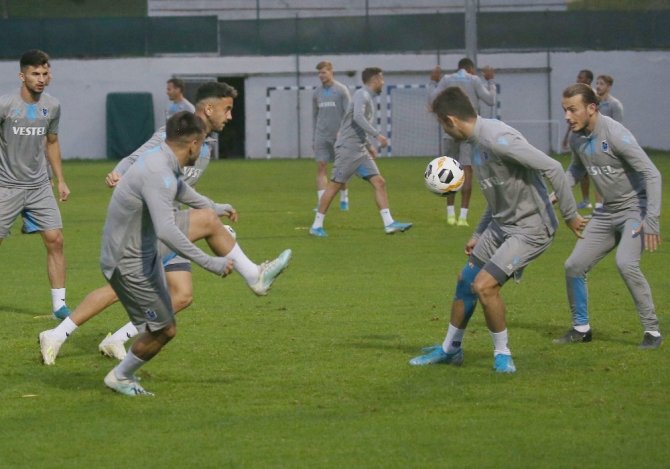 Trabzonspor, Krasnodar Maçı Hazırlıklarını Tamamladı