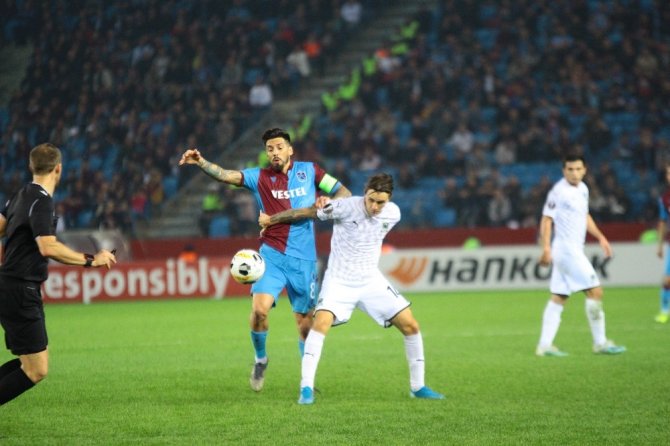 Uefa Avrupa Ligi: Trabzonspor: 0 - Fc Krasnodar: 0 (İlk Yarı)