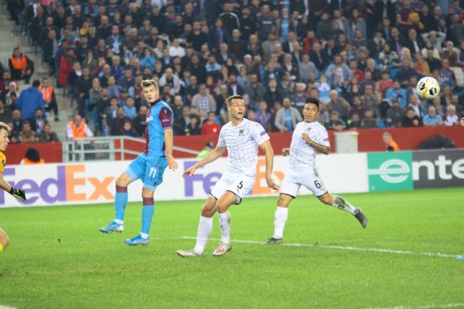 Uefa Avrupa Ligi: Trabzonspor: 0 - Fc Krasnodar: 0 (İlk Yarı)