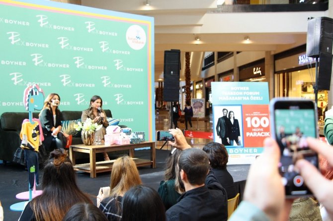 Eşi Trabzonlu Olan Buse Terim İlk Kez Geldiği Trabzon’da İlgi Odağı Oldu