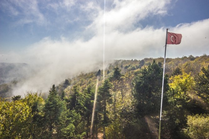 Kazdağları’nın Sonbahar Renkleri Büyülüyor