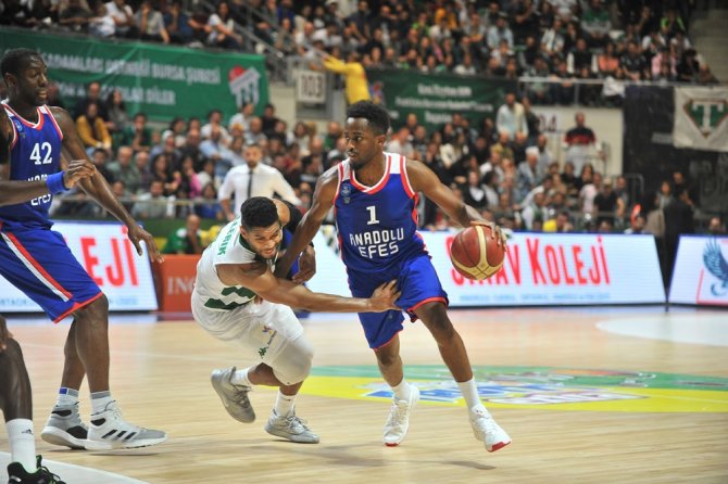 Basketbol Süper Lig: Bursaspor: 86 - Anadolu Efes: 95